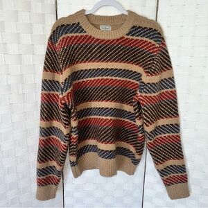 L.L. Bean Men's Bean's Classic Ragg Wool Sweater Size Medium